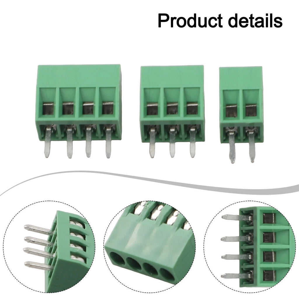 50PCS Terminal Block DG308 KF128 2 54mm for Electrical Connections