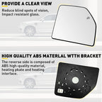 Heated Tow Mirror Glass for F150 2015-2022, Passenger Side