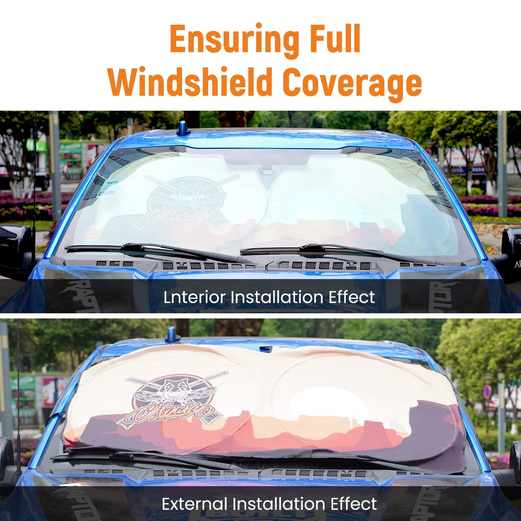Front Window Sunshade for Ford F-150 (2015–2020)