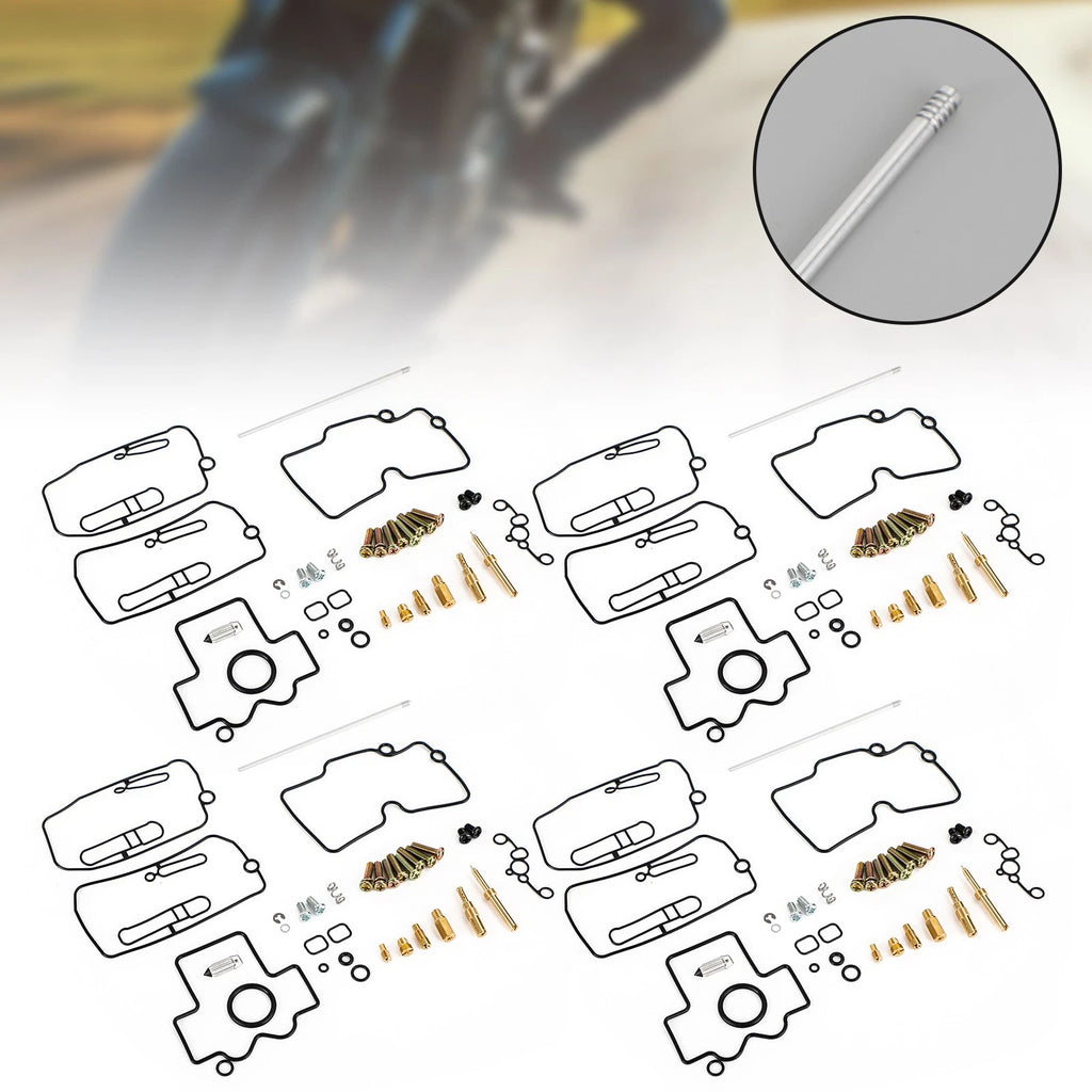 4X Carburetor Rebuild Kit for Yamaha YFZ450 (2004–2009)
