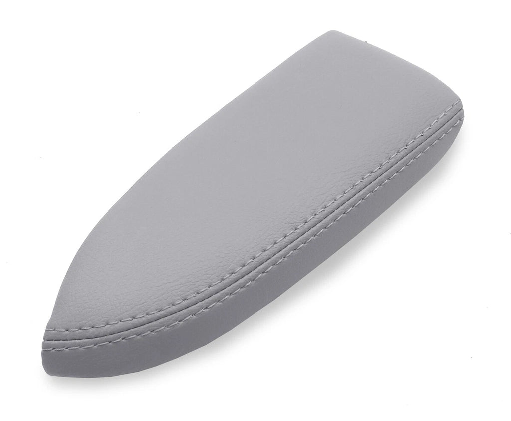 Armrest Door Panel Cover for Acura TSX (2004–2008) Gray PVC Leather