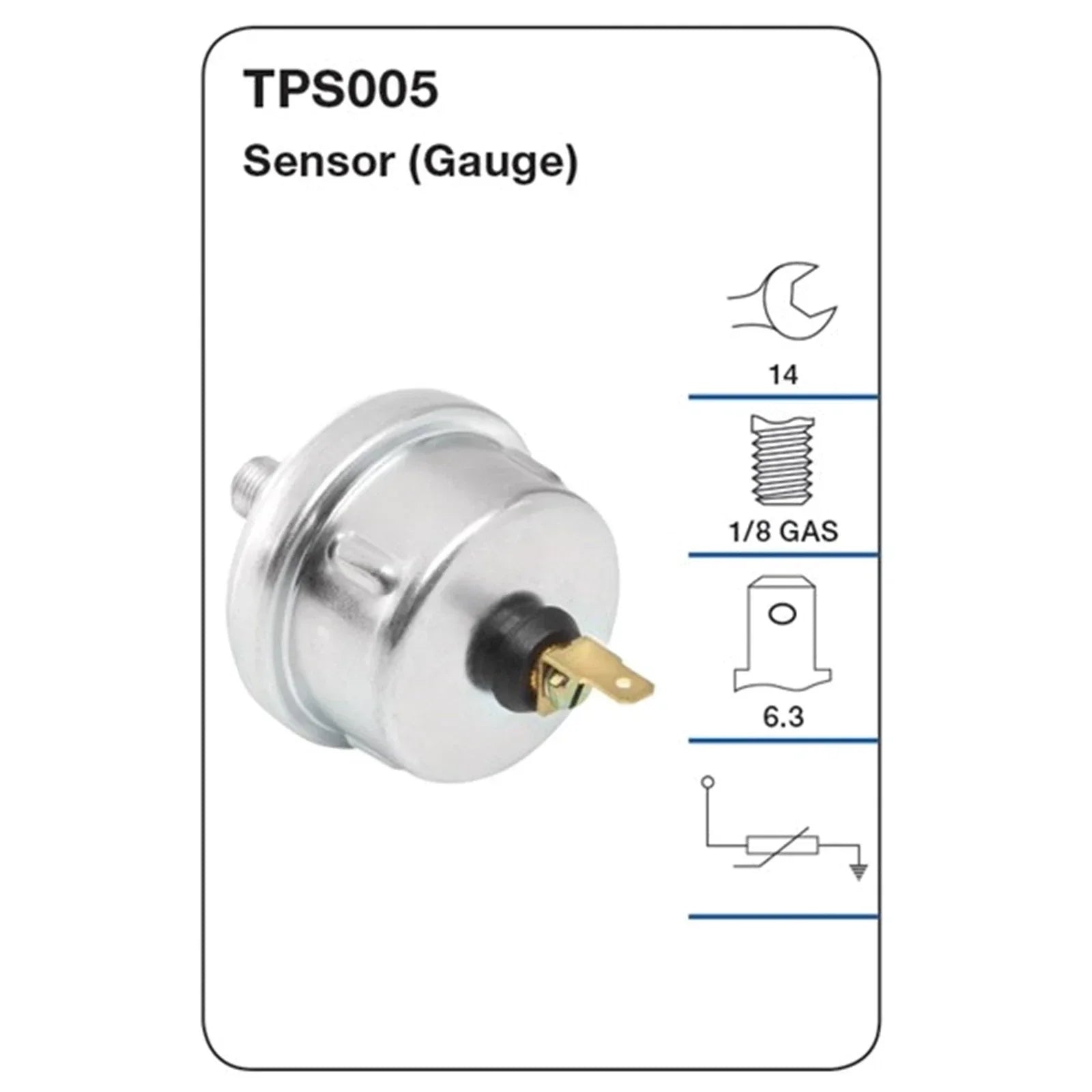 Oil Pressure Gauge Sender for Toyota Corona ST141 4cyl 2.0L 2S-C 1983~1987