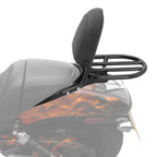 Backrest Luggage Rack Sissy Bar Baseplate for Harley VROD VRSC (2002–2006)