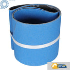 Set of 2 Sanding Belts for Automotive Use (6" X 48", 80 Grit)