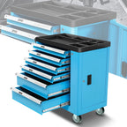 Rolling Tool Chest Cabinet with 6 Drawers for Garage Organizer (Lackable)