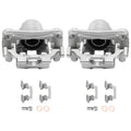 2x Rear Disc Brake Calipers w/ Bracket for Infiniti Q70 Q50 (2014–2018)