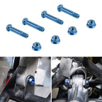 4x Shock Mounting Bolts with Locking Nuts for Yamaha Raptor 700 700R (2011–2020)