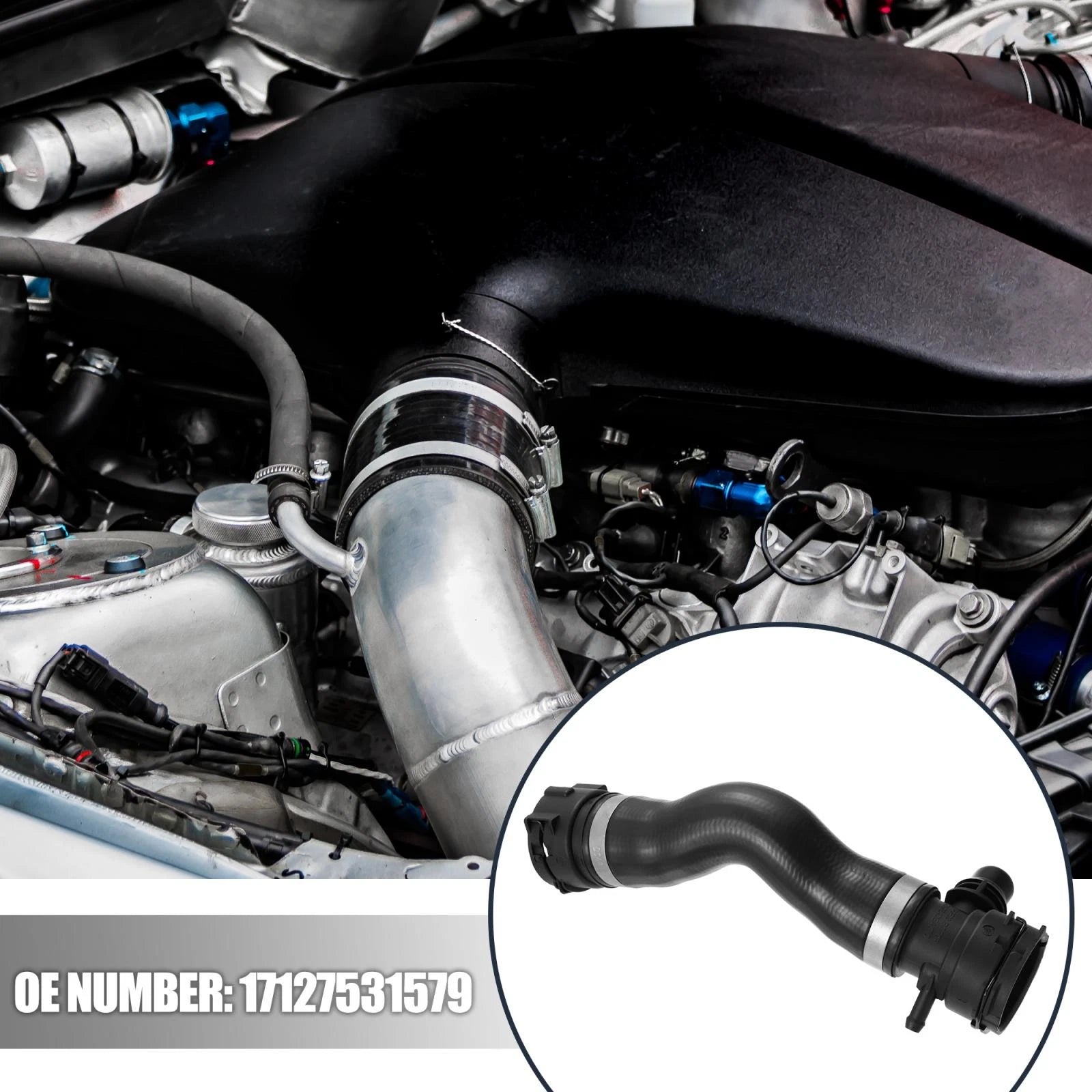 Crankcase Vent Hose for BMW 328i (2009–2013) 17127531579