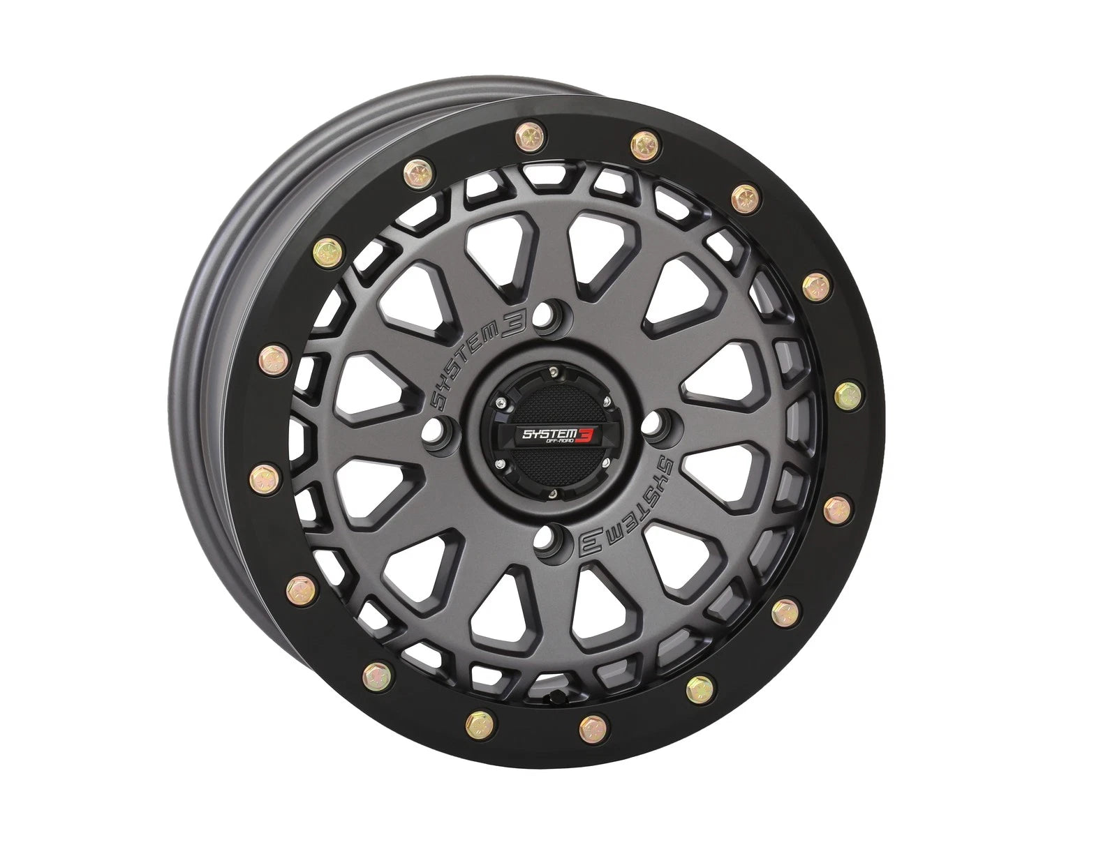 System 3 SB6 BL Wheel 15x7 +45mm Offset for Can-Am Maverick X3 (2017–2019)