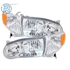 Halogen Headlights with Corner Signal for Toyota Corolla (2001-2002)