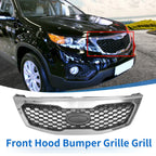 Front Hood Bumper Grille for Kia Sorento (2011–2013) No.863502P000 Black
