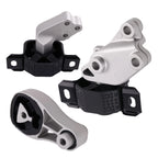 3Pcs Engine Motor Mount & Trans Mount Set for Smart Fortwo Electric (2011–2015)