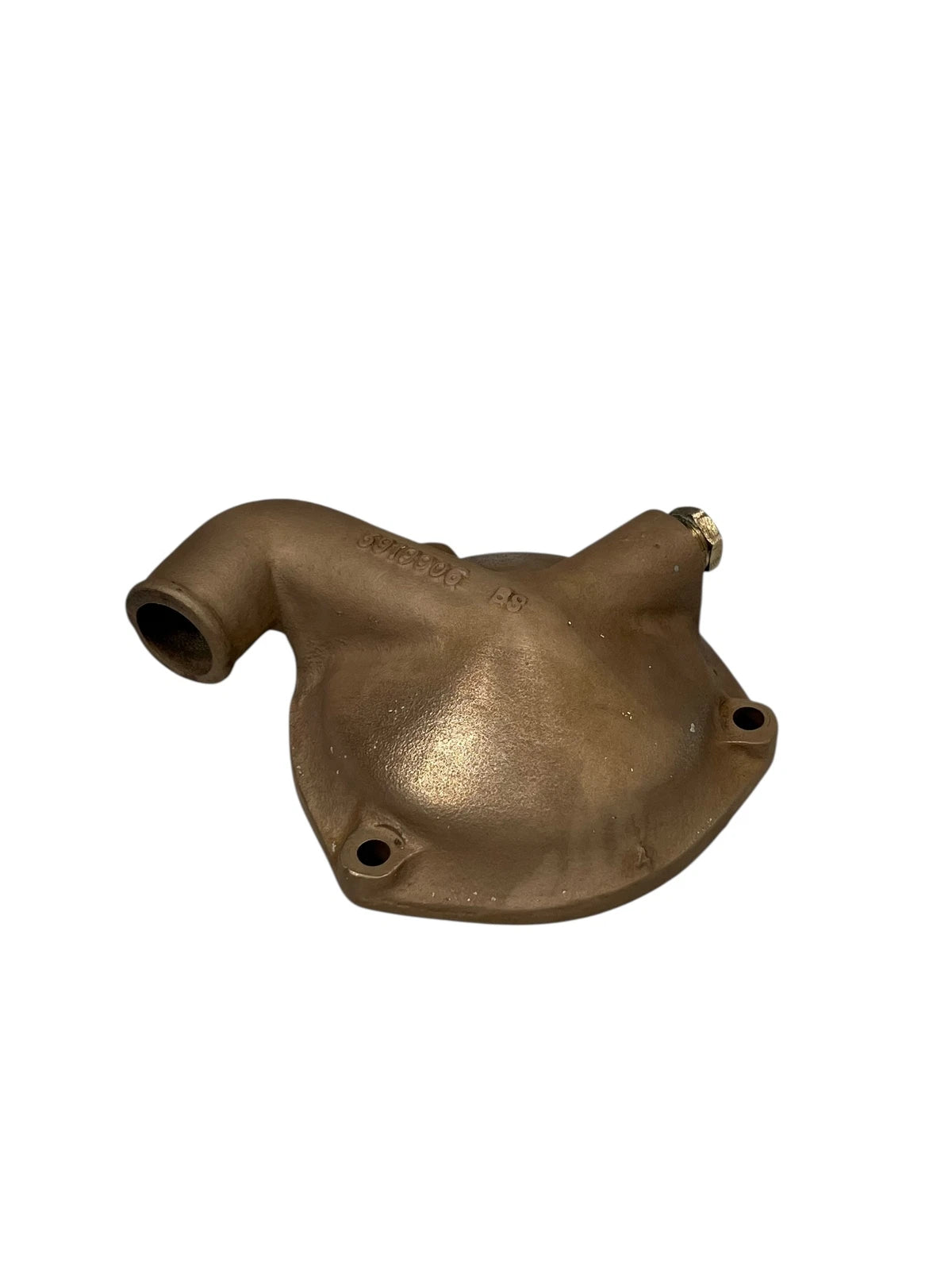 Aftercooler Endcap for Cummins (3919906) 90 Degree w/ Flush Port