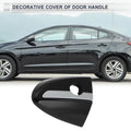 Front Left Door Handle Lock Cylinder Cover for Toyota Corolla (2014–2018) Black