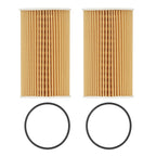 Set of 2 Oil Filters for Porsche 911 Carrera S Cabriolet (2004–2012)