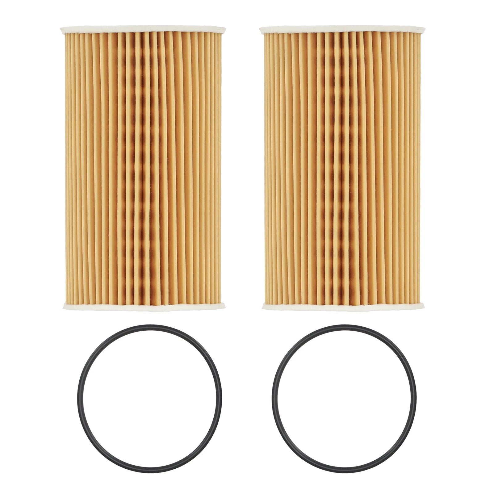Set of 2 Oil Filters for Porsche 911 Carrera S Cabriolet (2004–2012)