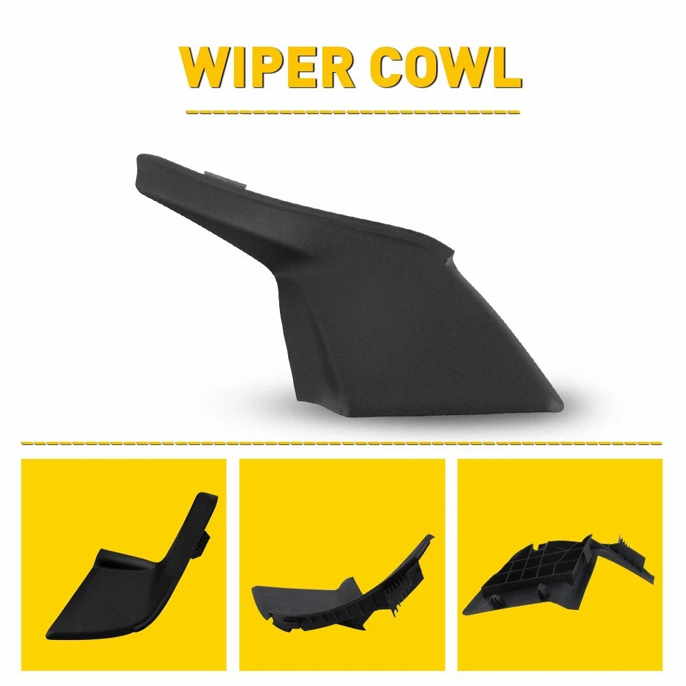Left Driver Side Windshield Wiper Cowl Cover Trim for Toyota 4Runner (2010–2023)