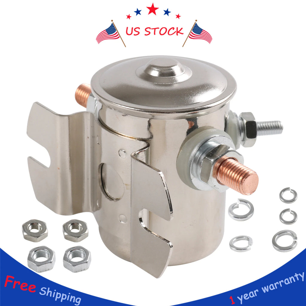 12V Continuous Duty Solenoid Relay for Golf Carts (Fit Various Models)