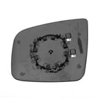 Right Side Heated White Mirror Glass for Mercedes Viano (2010-2020)