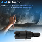 4WD Actuator for Chevy Silverado, Avalanche, K1500 (2000–2006) 26060073