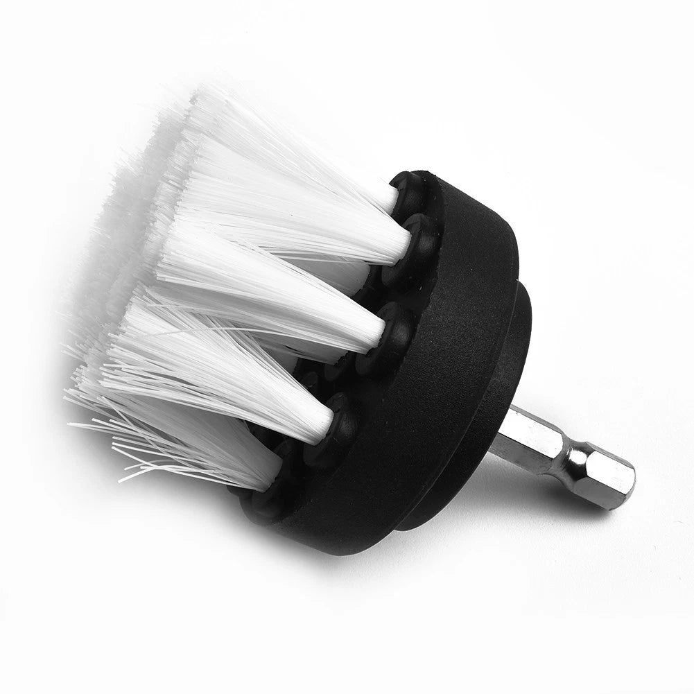 Set of 4 Cleaning Drill Brushes for Automotive and Household Use