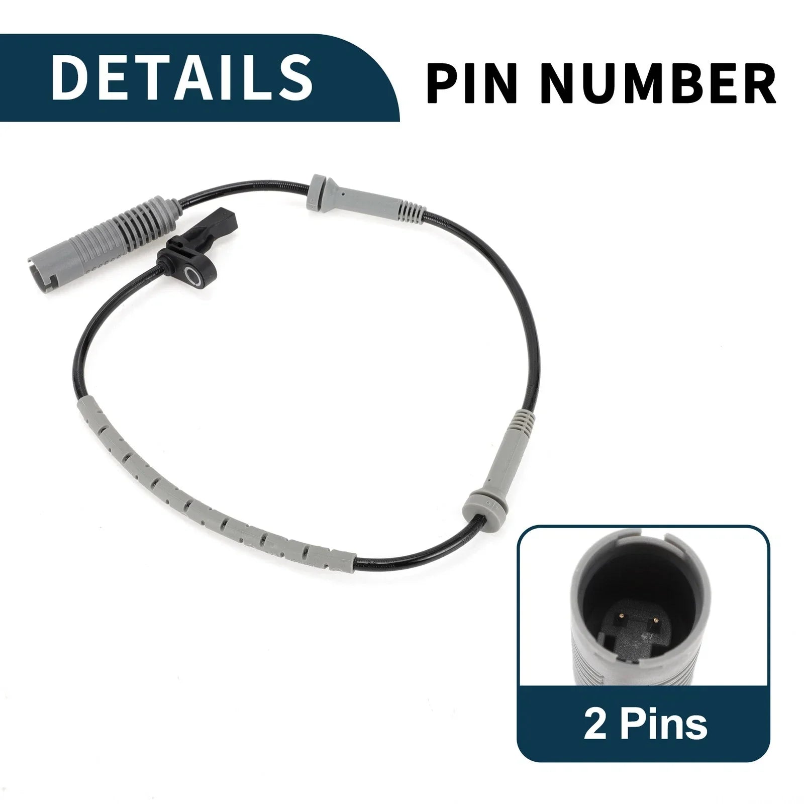 ABS Wheel Speed Sensor Front Left or Right for BMW 328i (2007-2013)