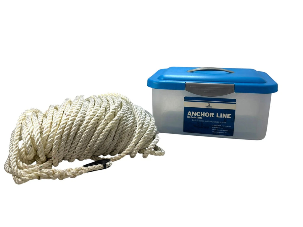 Proset Nylon Twist Anchorline 3/8" x 150' for Samson (603024015083)