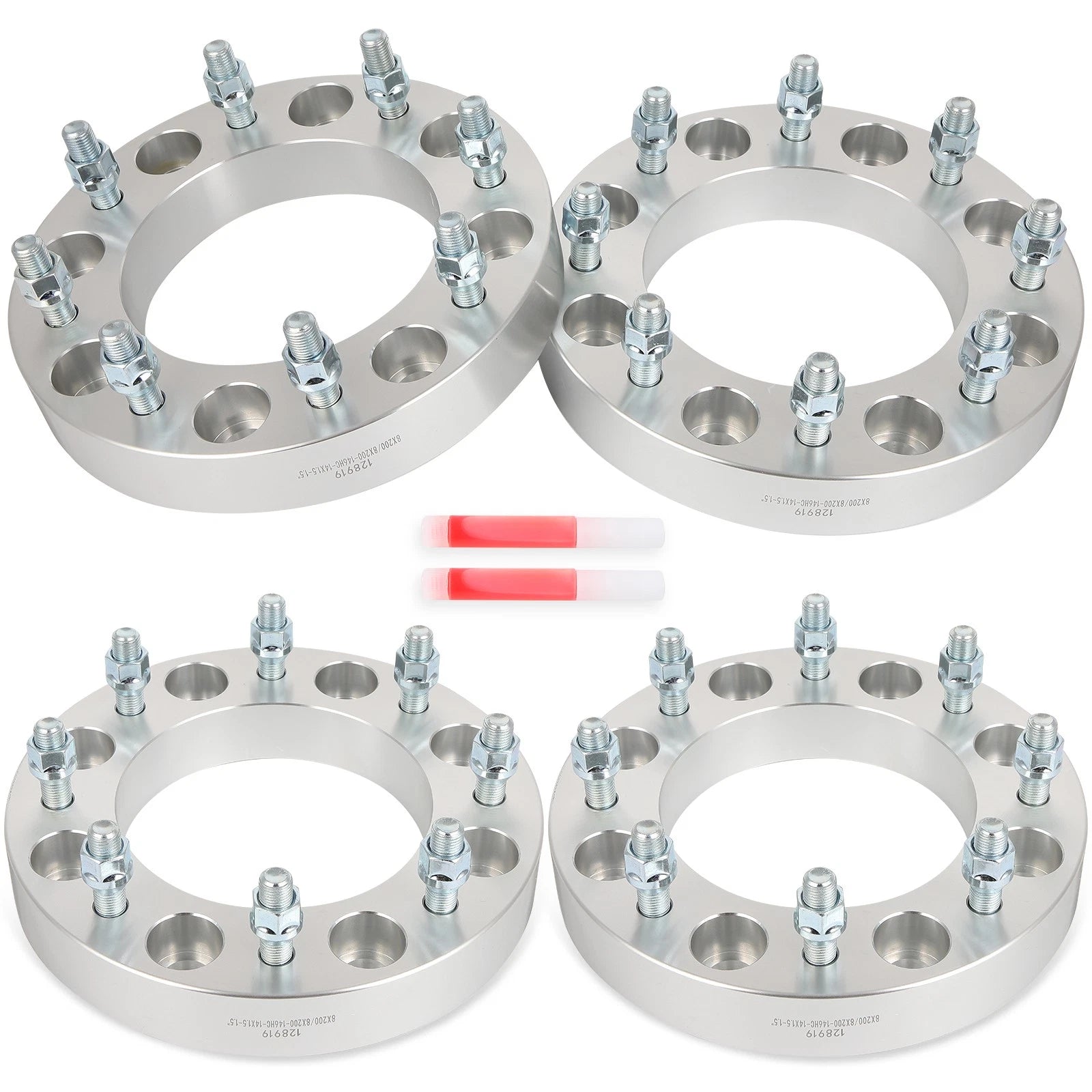 Set of 4 Wheel Spacers 1.5" for Ram 3500, Ford F-350 (2019–2025)