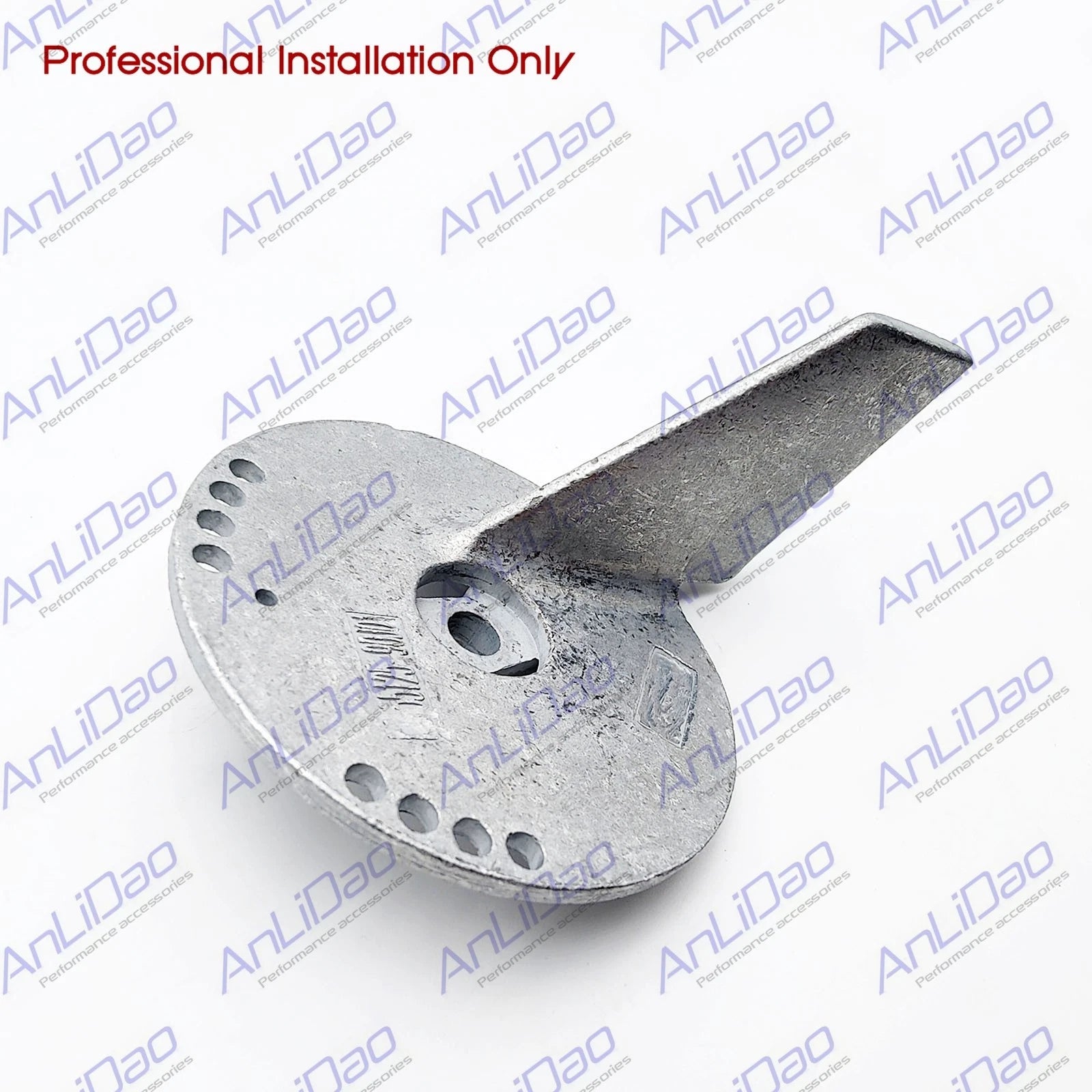 Zinc Trim Tab Anode for Suzuki Outboards (55125-90J00, 55125-90J01)