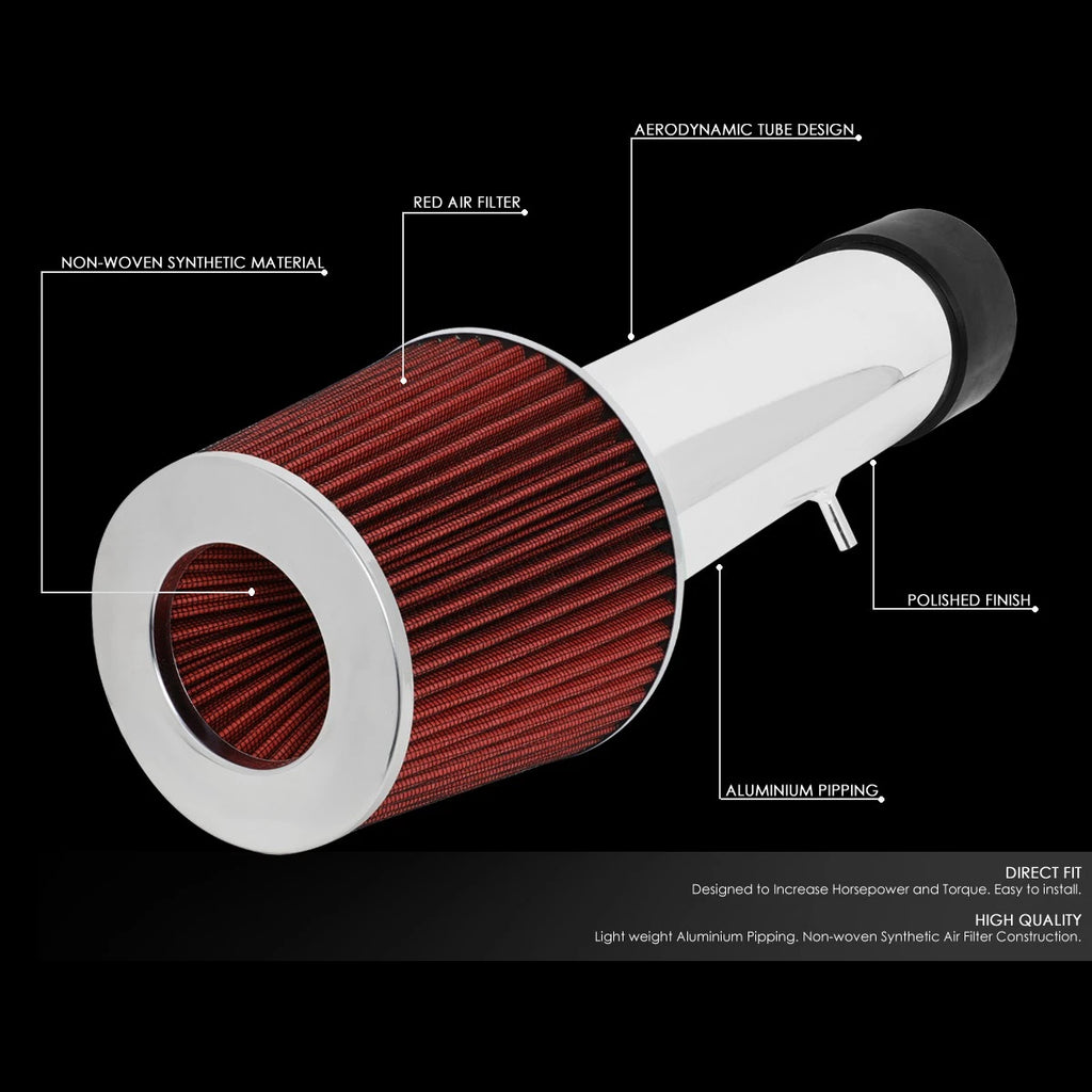 1-Piece Aluminum Short Ram Air Intake Kit for Camaro/Firebird (1993–1997)