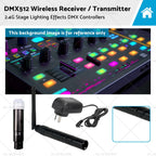 Wireless DMX Controller XLR Receiver Transmitter for Stage Lighting (DMX512)