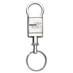 Satin-Chrome Valet Keychain KCV.TYP - Officially Licensed for Type S