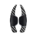 2X Steering Wheel Shift Paddle Extensions Carbon Fiber for Cadillac XTS (2013–2019)