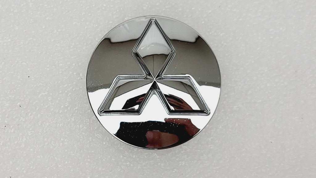 Chrome Center Wheel Hub Cap for Mitsubishi Endeavor Gallant Raider (2004–2008) 52014332AA