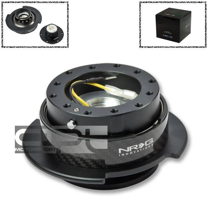 NRG 6-Hole Steering Wheel Quick Release Hub Adapter for 2.5 SRK (2010–2023)