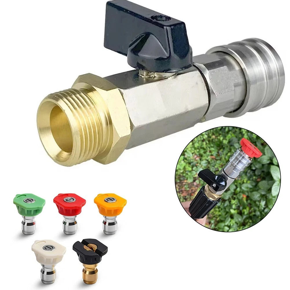 14 Inch Quick Connector Valve Hose Switch for Pressure Washer