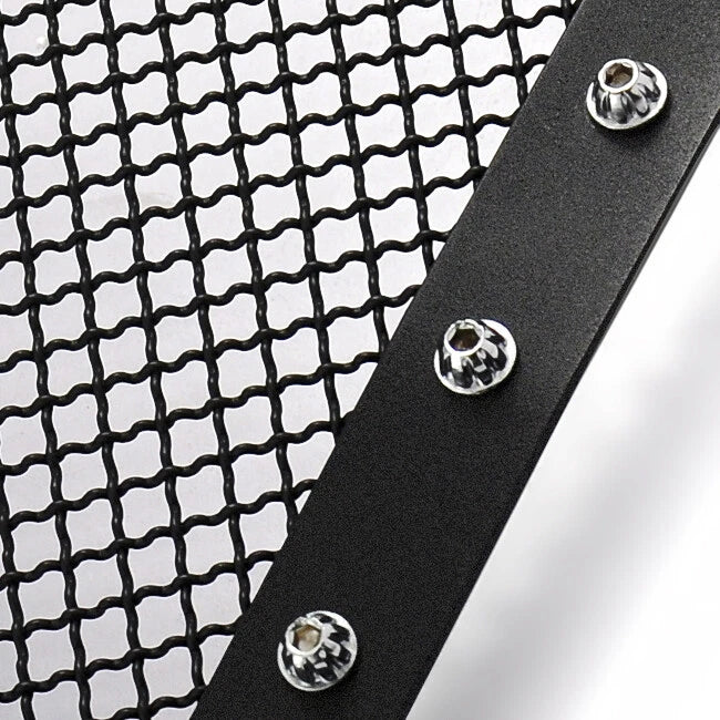 Stainless Black Mesh Grille for Jeep Wrangler JK (2007-2018)