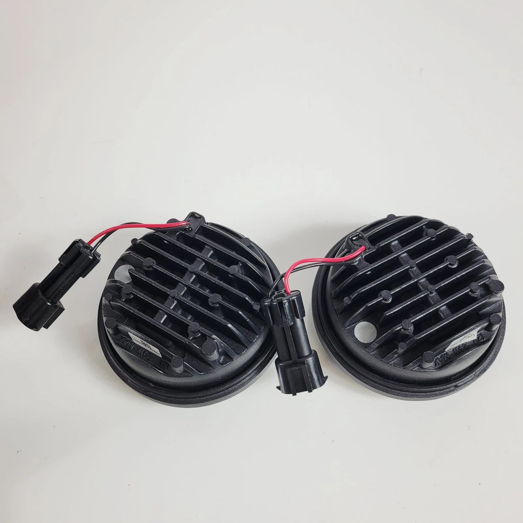 Custom Dynamics 4.5" Probeam LED Passing Lamps Black for Harley (2005–2018)