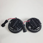 Custom Dynamics 4.5" Probeam LED Passing Lamps Black for Harley (2005–2018)