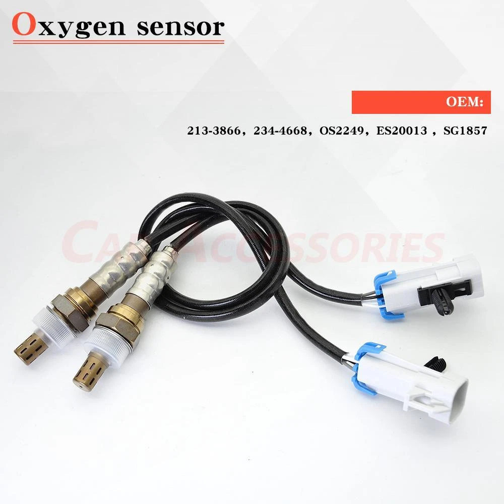 2X O2 Oxygen Sensor for Chevy Silverado GMC Sierra Yukon 1500 V8 (2007–2013) 234-4668
