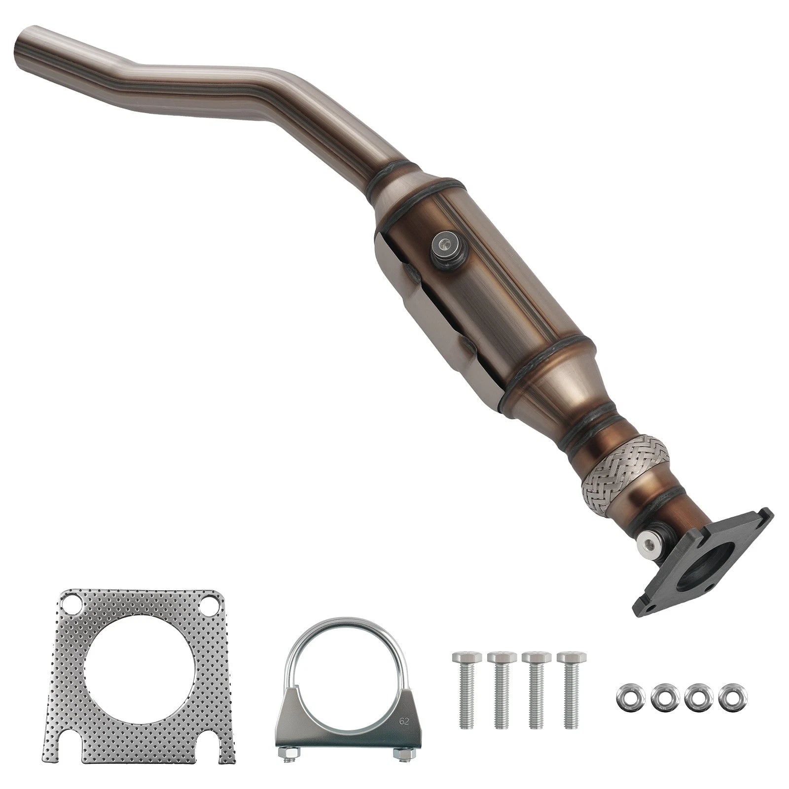 Exhaust Catalytic Converter for Jeep Patriot Compass (2007–2017) 400Cell Ceramic