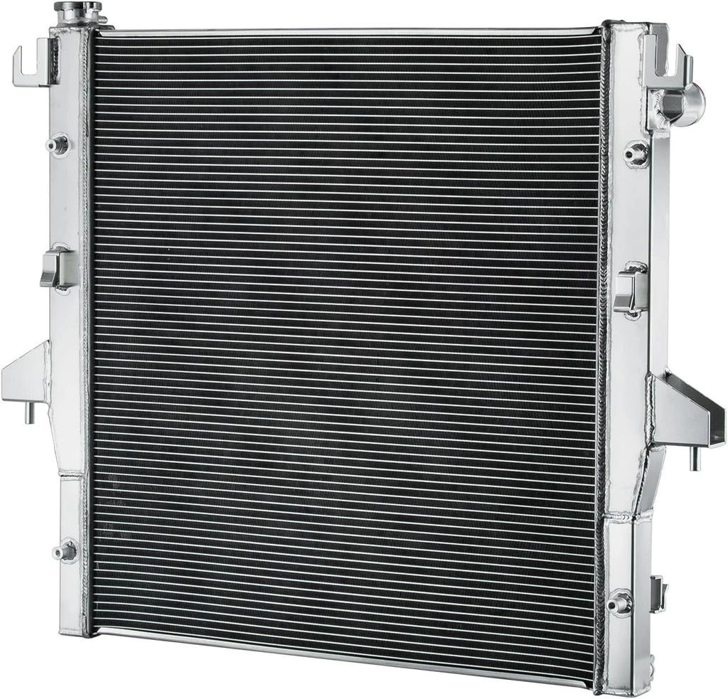 4 Row Aluminum Radiator for Dodge Ram 2500 3500 (2003–2010) 5.9/6.7L L6 Diesel