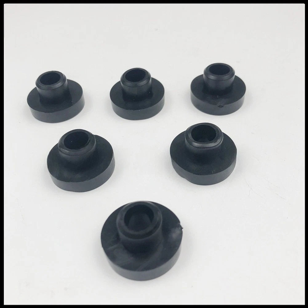6 Pack Fuel Tank Bushing Grommet for Lawn Mowers (7.7 x 5.4 x 1.6 cm)
