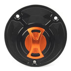 Orange Fuel Gas Tank Cap Cover for Yamaha R6 R1 FZ1 FZ6 VMAX MT01 FZ16 YZF R15