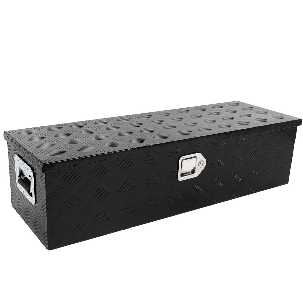 39" x 13" x 10" Black Aluminum Tool Box for Pickup Truck (Fits )