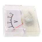 Analog DC Voltmeter 20V 30V 50V 75V for Panel Mount (91C16)