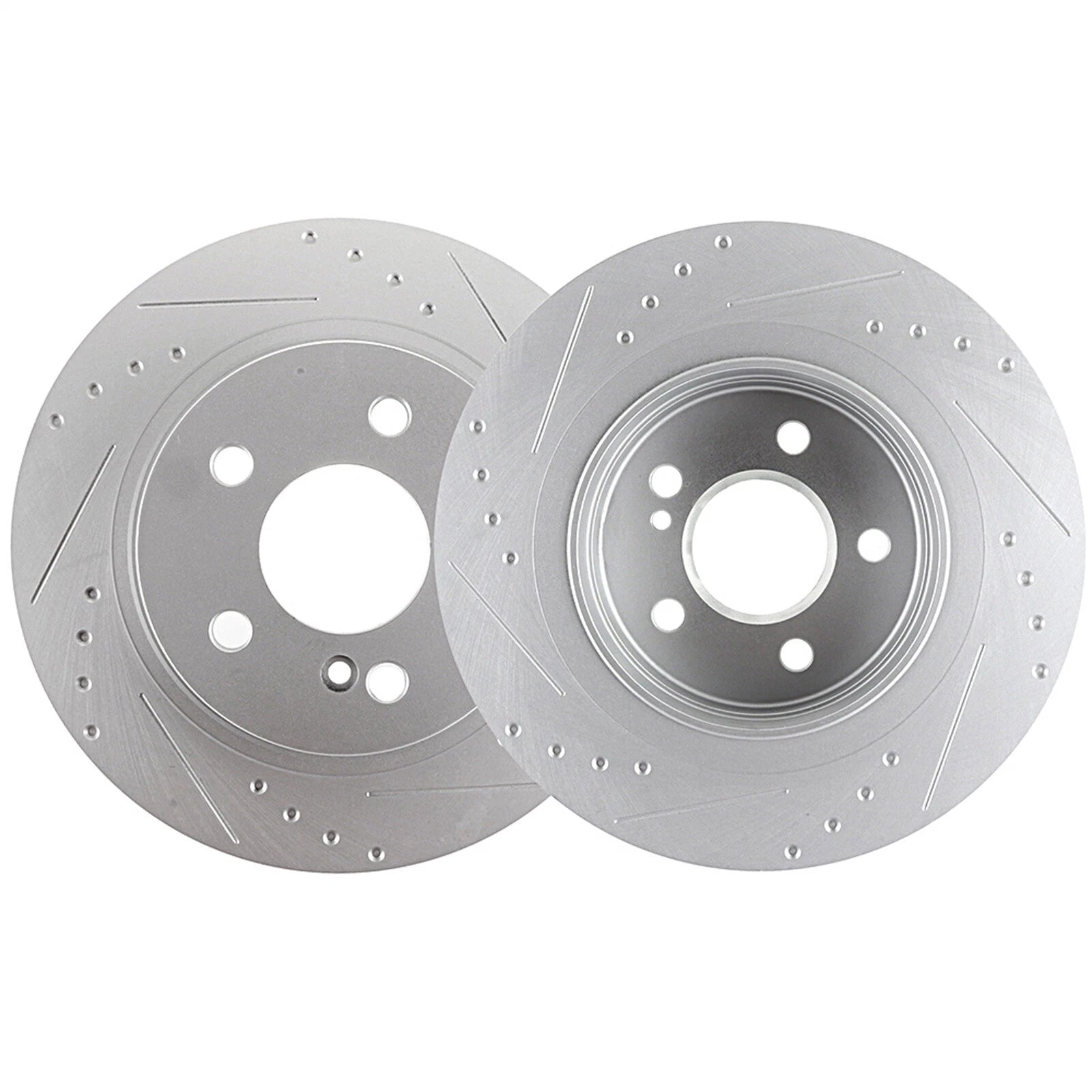 Rear Brake Rotor and Ceramic Pad for Mercedes-Benz C300 (2008–2012)