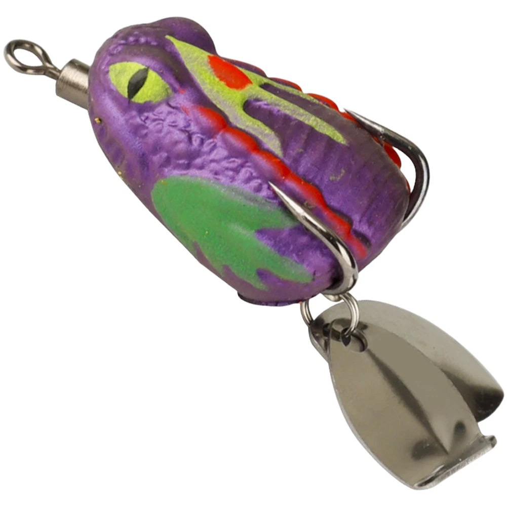 6.2cm Lifelike Frog Lure Bait for Bass Fishing (Freshwater)