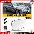 Heated Mirror Glass RH for Mercedes CLK430 CLK500 CLK55 AMG CLK63 AMG (2003–2009)