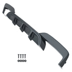 Carbon Fiber Rear Lip Diffuser for BMW M6 640i 650i (2012–2018) V3 Style